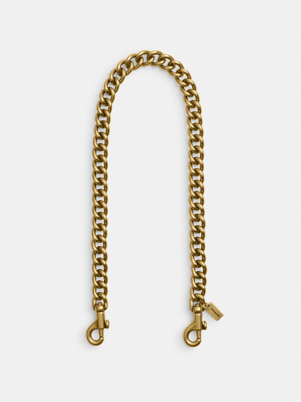 Coach Short Chunky Curb Chain Strap